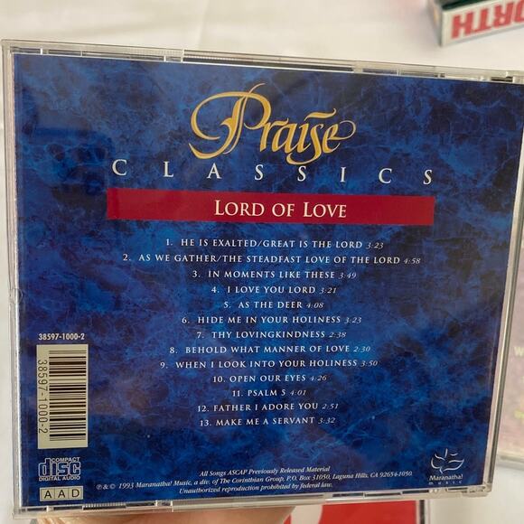 Religious CDs Multiple Artists Lord of Love GOTTSCHALKS Vineyard Music Worship - Picture 7 of 10